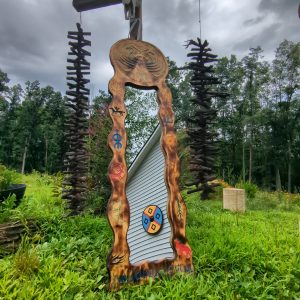 94 Snake Goddess Mirror